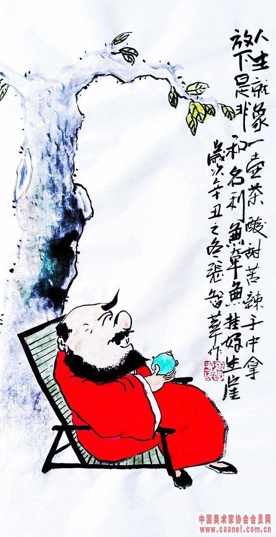 国家一级美术师张智华人物禅画